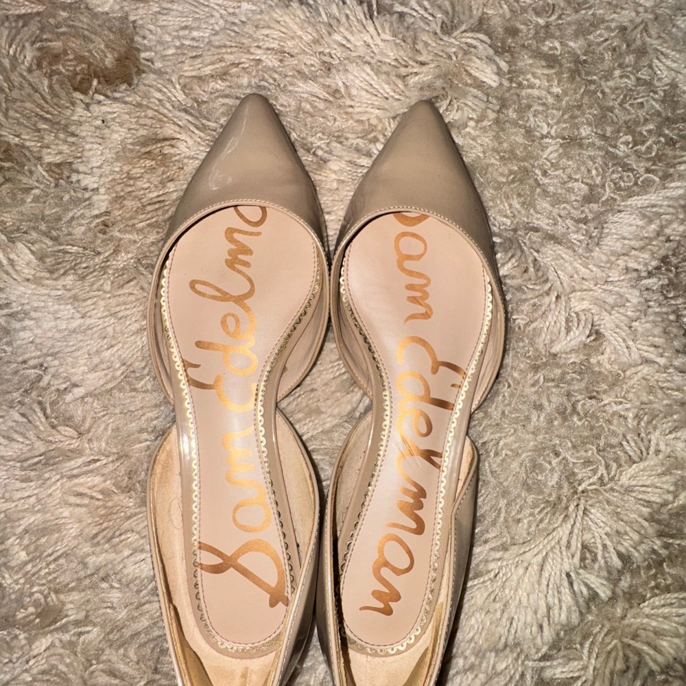 Sam Edelman Nude Pointed Heels